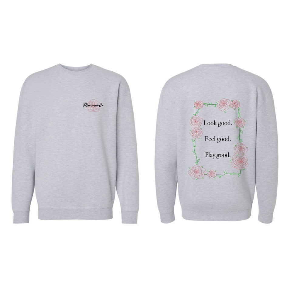 Maximum Co. Roses Sweatshirt