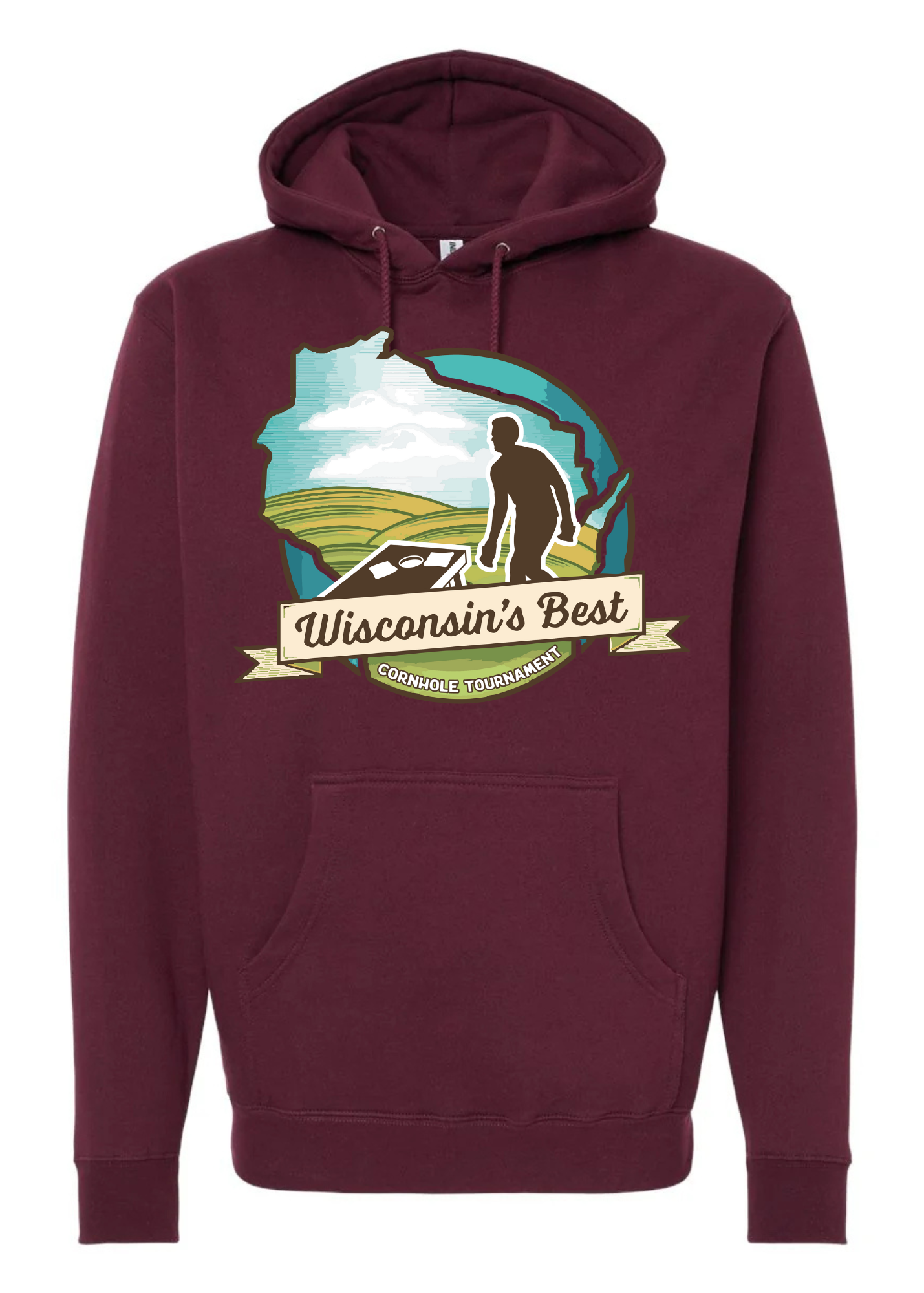 Wisconsin's Best Logo Logo Hoodie