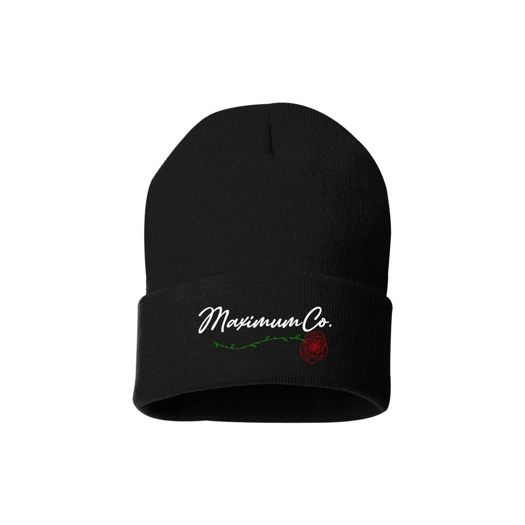 Maximum Co. Roses Beanie