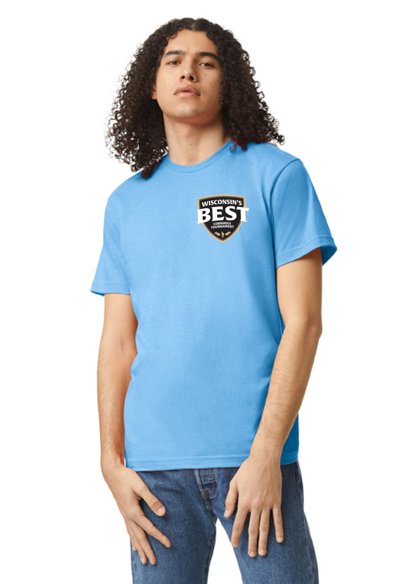 Wisconsin's Best Logo T Shirt (Front Chest)