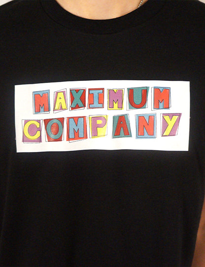 Maximum Co. Cotton Blend Block T-Shirt