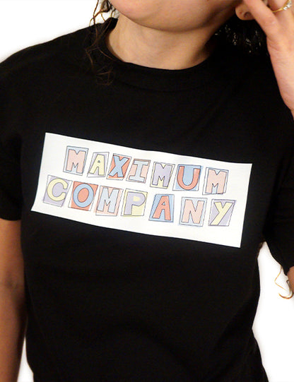 Maximum Co. 100% Cotton Block T-Shirt