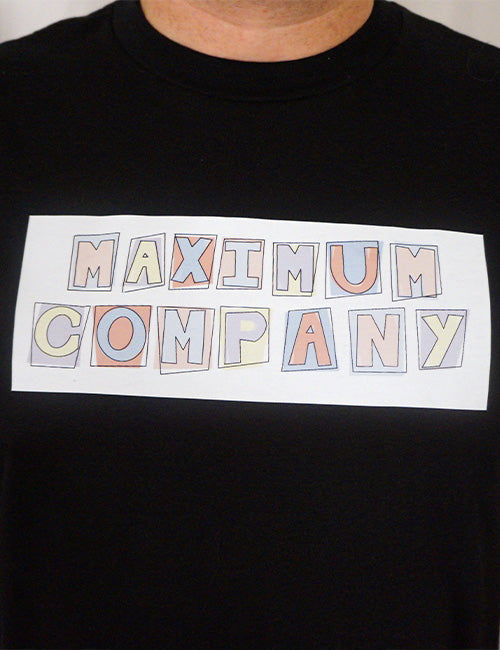 Maximum Co. Cotton Blend Block T-Shirt