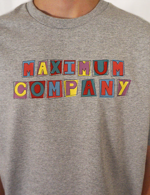 Maximum Co. 100% Cotton Block T-Shirt